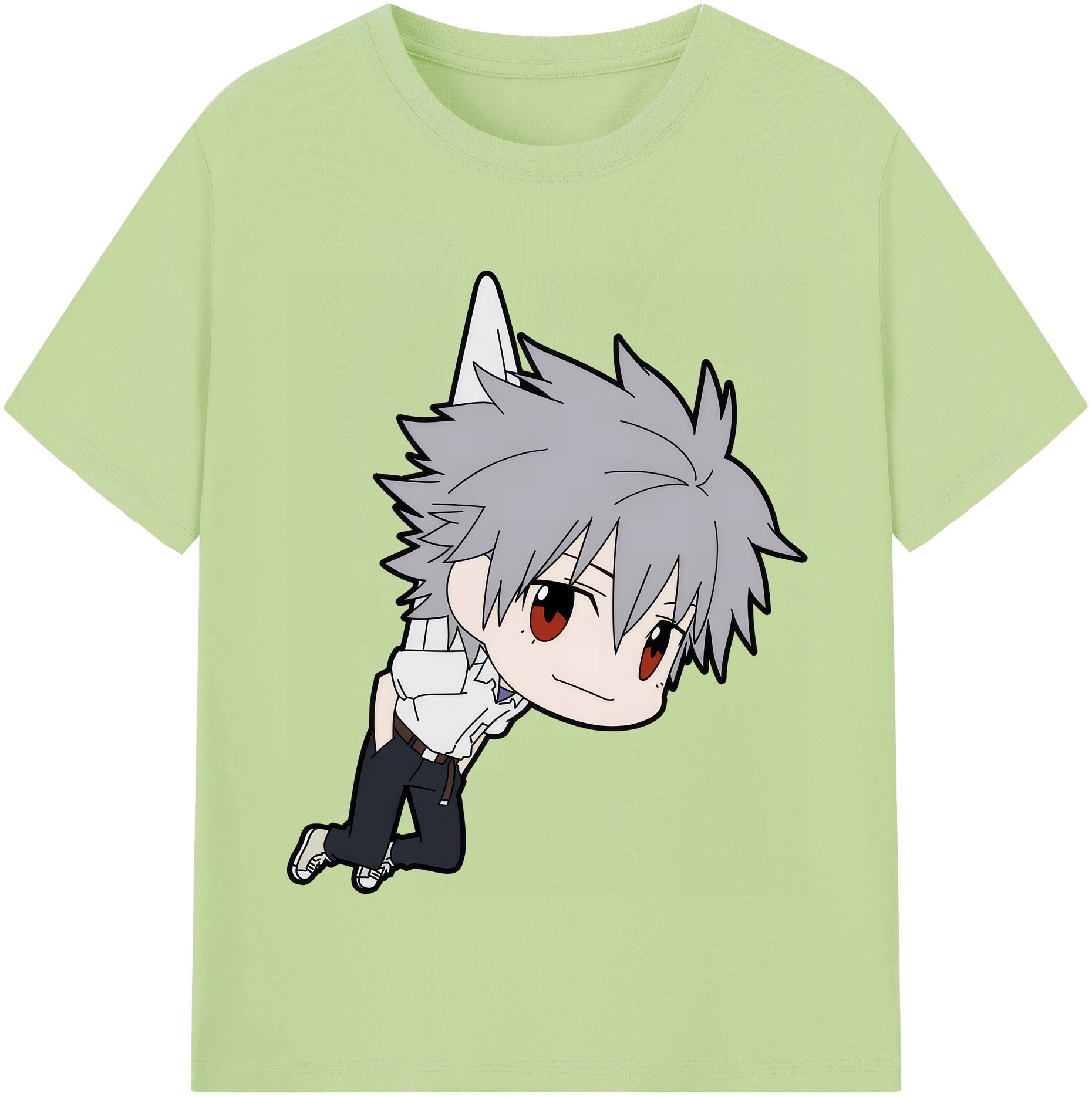 （画像用） EVA 新世紀エヴァンゲリオン 綿100％半袖Tシャツ（フロントプリント）